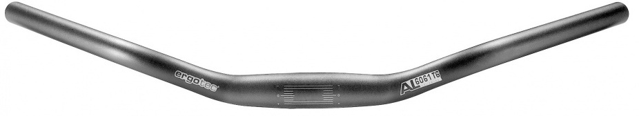 Ergotec stuur stadsfiets 22,2 / 600/ 31,8 mm zwart