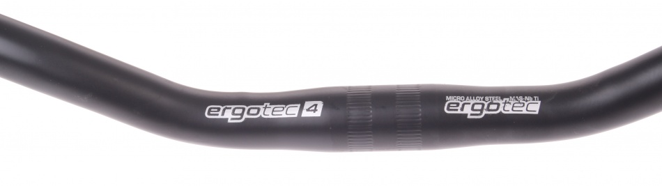 Ergotec stuur stadsfiets/ e bikes 22,2/ 590 / 25,4 mm zwart