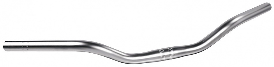 Ergotec stuur stadsfiets climber 22,2/ 600/ 25,4mm zilver