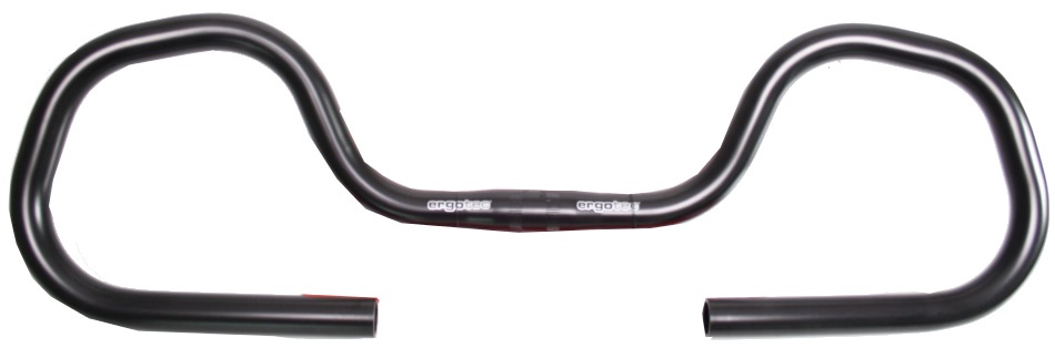 Ergotec vlinderstuur contest dames 22,2/ 550/ 25,4 mm zwart