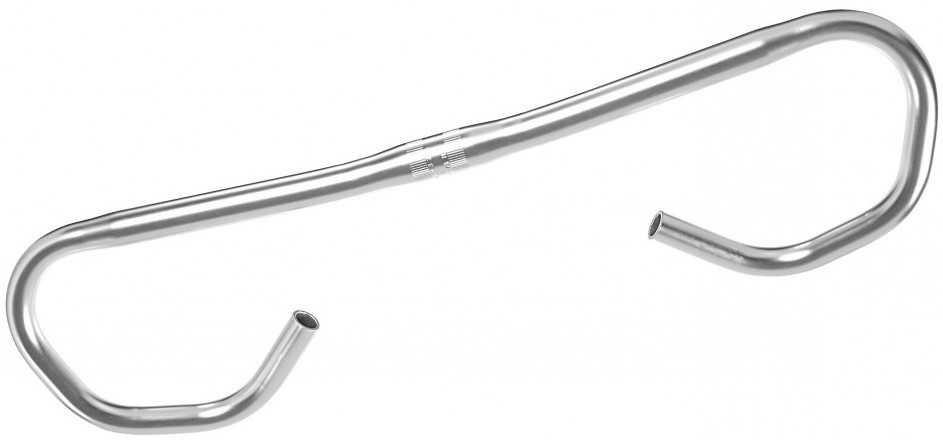 Ergotec vlinderstuur stads hornbar 18/ 565/ 25,4 mm zilver