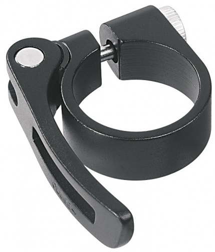 Ergotec zadelpenklem scq 080 met snelspanner 34,9 mm zwart