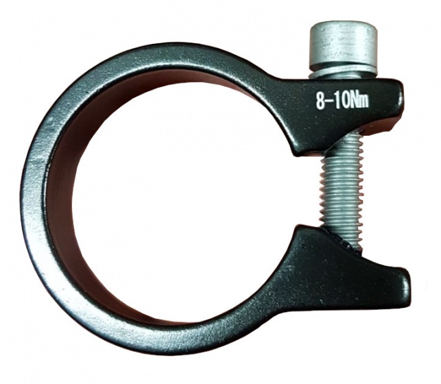 Ergotec zadelpenklem sci 105 34,9 mm zwart