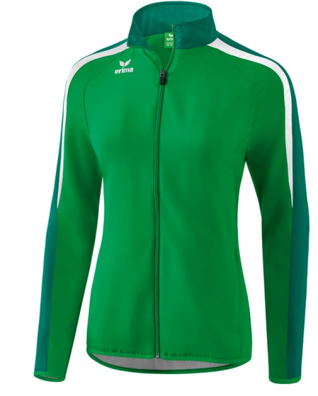 Erima prezentačná bunda Liga 2.0 dámska polyester zelená/biela veľkosť 34