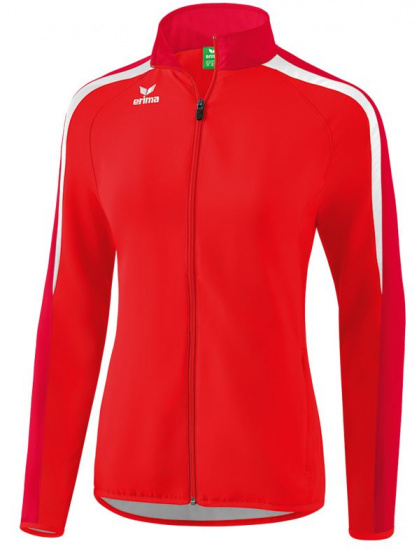 Erima prezentačná bunda Liga 2.0 dámska polyester červeno/biela veľkosť 36