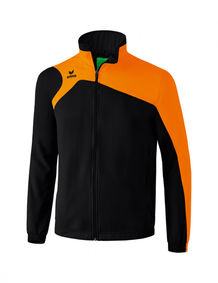 Erima prezentačná bunda club 1900 2,0 pánska polyester čierna/oranžová veľkosť 3XL