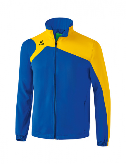 Erima prezentačná bunda club 1900 2.0 junior polyester modrá/žltá veľkosť 164