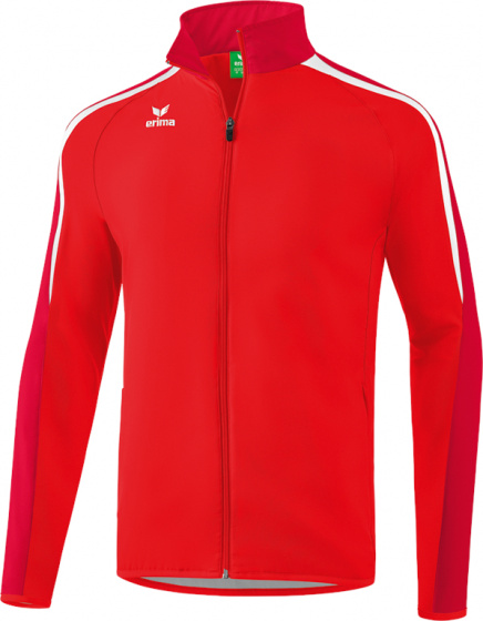 Erima prezentačná bunda Liga 2.0 junior polyester/sieťovina červená veľkosť 128