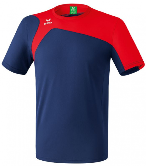 Erima športová košeľa Club 1900 2.0 junior polyester modrá/červená mt128