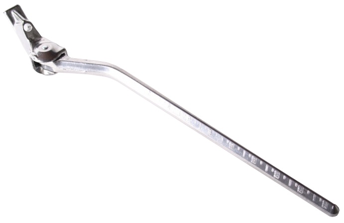 Esge standaard enkel nl 305 aluminium 28 inch 20mm zilver