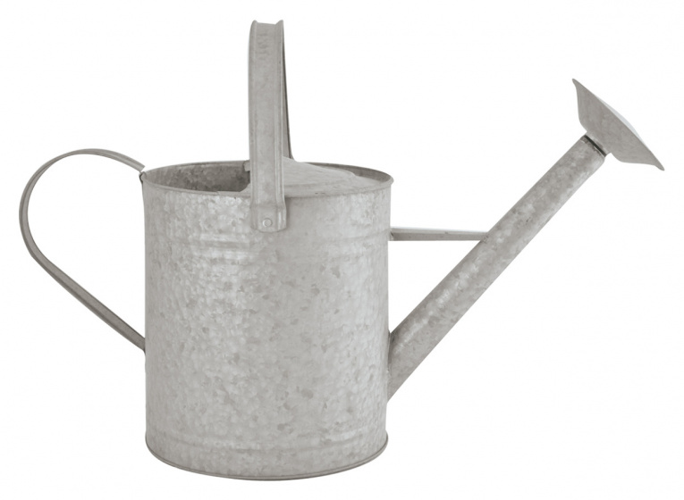 Esschert Design gieter 30,5 x 55,5 cm 8,75 liter zink grijs Esschert Design gieter 30,5 x 55,5 cm 8,75 liter zink grijs