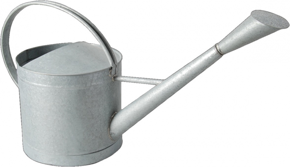 Esschert Design gieter 9 liter 67,5 x 25 x 38 cm zink grijs Esschert Design gieter 9 liter 67,5 x 25 x 38 cm zink grijs