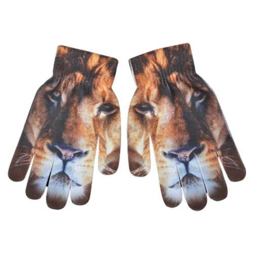 gloves lion junior orange one-size