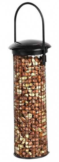 nut silo 22,6 cm steel black