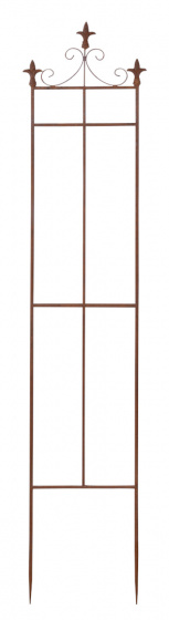 Esschert Design podpora rastlín ľalia francúzska 164,5 cm oceľovohnedá