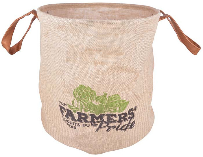 Esschert Design plantentas Farmer's Pride 60 liter jute naturel Esschert Design plantentas Farmer's Pride 60 liter jute naturel
