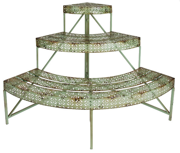 Esschert Design záhradný vozík 67,3 x 75 cm oceľová zelená
