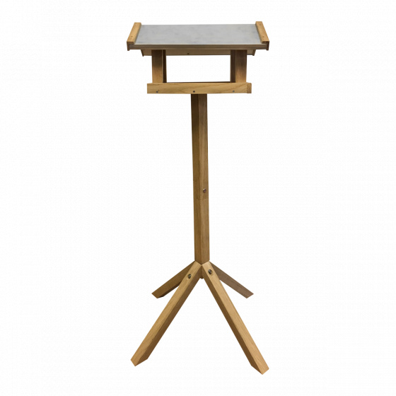 bird table 57 x 110 cm oak brown