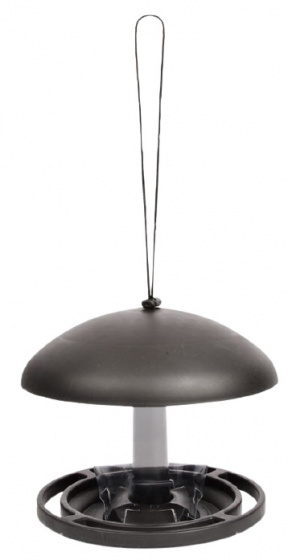bird feeder 9,2 x 19,2 x 16,6 cm anthracite