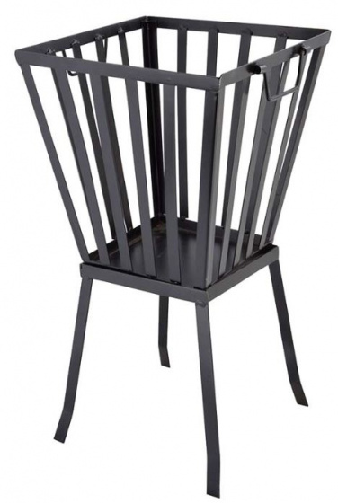 Esschert Design vuurkorf 31 x 32,5 x 57,8 cm staal zwart Esschert Design vuurkorf 31 x 32,5 x 57,8 cm staal zwart