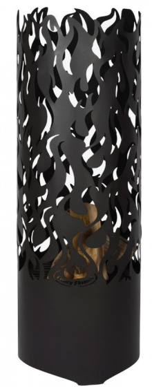 Esschert Design ohnisko Vlammen 39 x 39 x 118 cm oceľ čierna