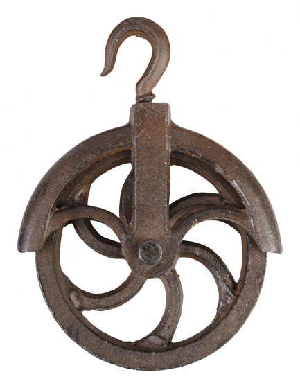 wall hook 4,5 x 14,1 x 18,2 cm cast iron brown