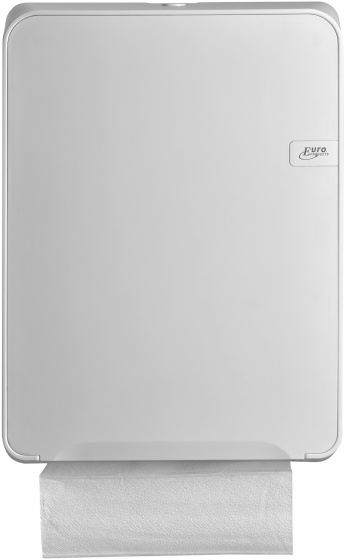Euro Products kremenný zásobník na uteráky 37,7 x 28,2 cm biely