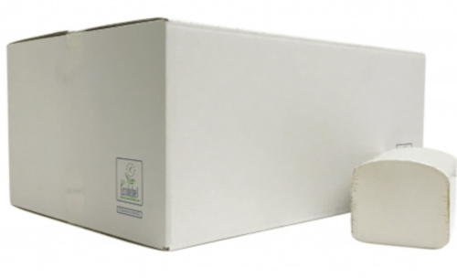 Euro Products handdoekpapier z fold 2 laags wit 20 stuks