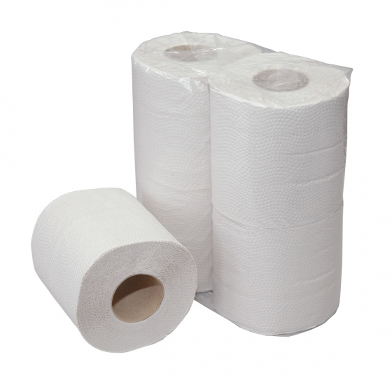 Euro Products toaletný papier Euro 11 cm papier biely 16 x 4 ks