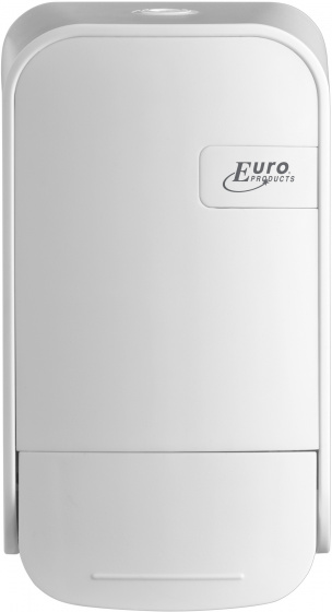 Euro Products dávkovač mydla Quartz 400 ml 20 x 11,5 cm biely