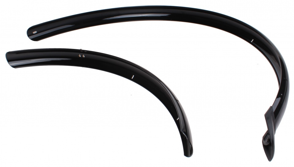 Eurofender spatbordenset rapido 51 mm 26 inch kunststof zwart
