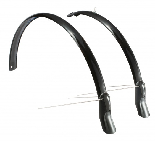 Eurofender spatbordenset scatto 51 mm 28 inch kunststof zwart