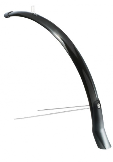 Eurofender spatbordenset snello 28 inch 46 mm kunststof zwart
