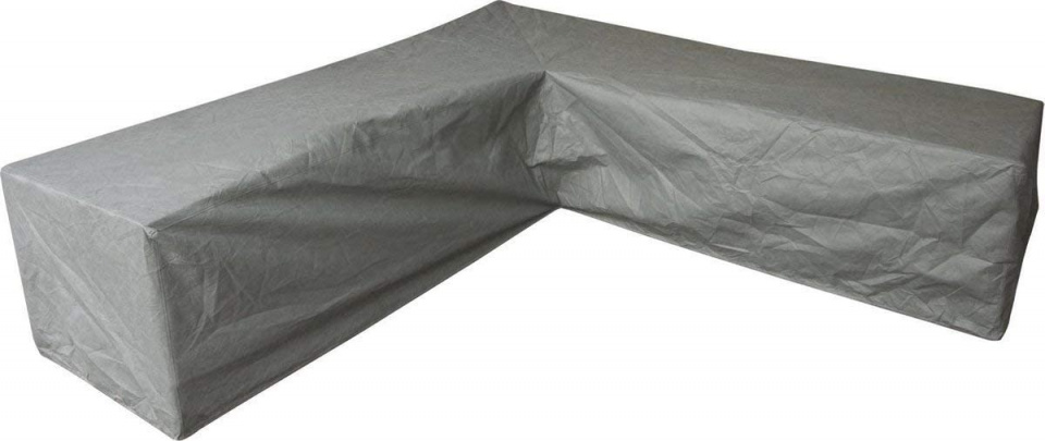 Eurotrail beschermhoes hoekbank 270x270x100 cm SFS grijs Eurotrail beschermhoes hoekbank 270x270x100 cm SFS grijs