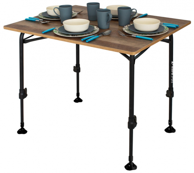 camping table Rochefort 80 x 60 x 71 cm aluminium