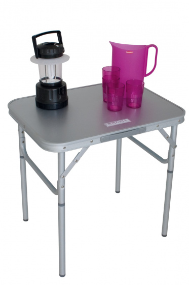camping table Sante 60 x 58 x 40 cm aluminium grey