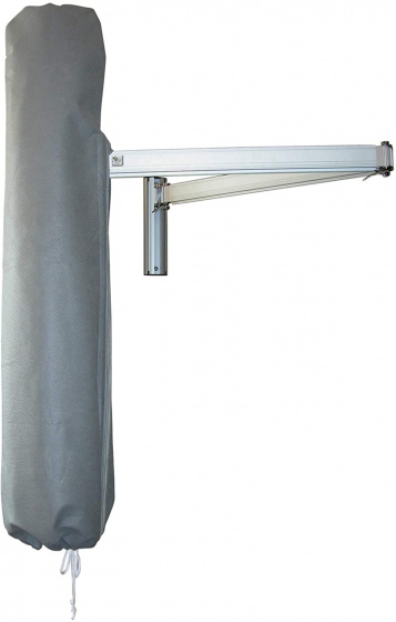 Eurotrail parasolhoes 150 x 50 cm polyester grijs Eurotrail parasolhoes 150 x 50 cm polyester grijs