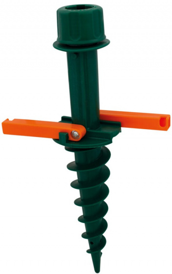 Eurotrail držiak na slnečník 10 x 42 cm PP zelený/oranž