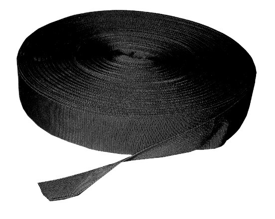 webbing Nylon on roll 20 mm 50 meters polyester black