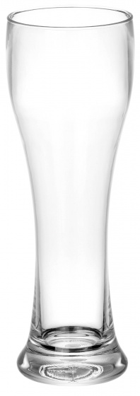 Eurotrail biely pivný pohár 440 ml polykarbonát transparentný 2 kusy