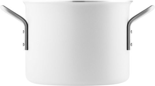 Eva Trio sporák White Line 23,5 x 16 cm nerez/hliník biely