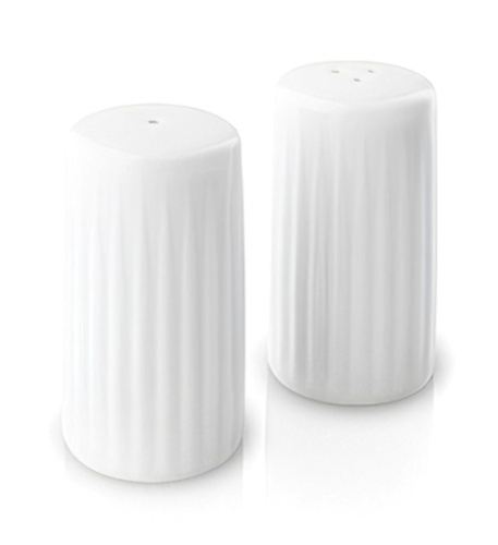 Eva Trio soľnička a korenička Legio Nova 5,8 cm porcelánová biela 2 dielna súprava