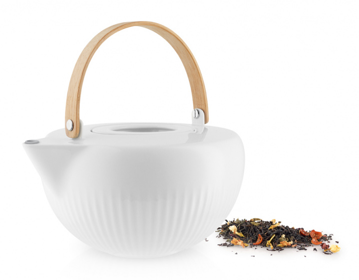 Eva Trio čajník Legio Nova 1,2l porcelánový biely