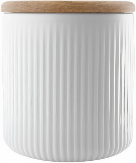 Eva Trio Zásobník Legio Nova 11,3 x 12,1 cm porcelánový biely