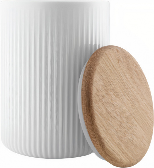 Eva Trio Zásobník Legio Nova 11,3 x 16,3 cm porcelánový biely