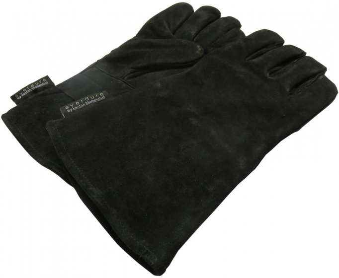 everdure grilovacie rukavice kožené čierne veľkosť L/XL