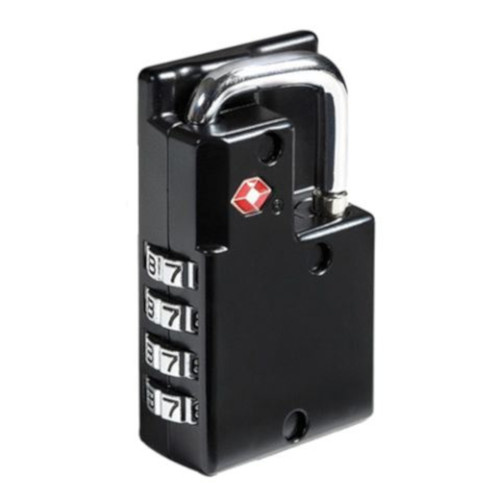 combination lock 2,4 x 4,8 x 7,6 cm black