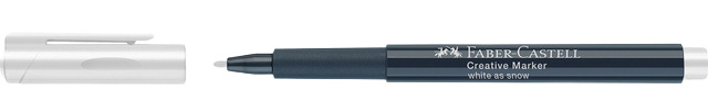 Faber Castell dekoračný fix Biely ako sneh 1,5 mm biely