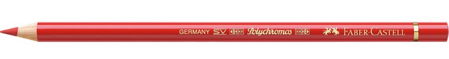 Faber Castell kleurpotlood polychromos 3,8 mm hout 118 rood