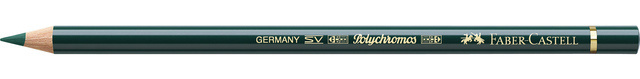 Faber Castell kleurpotlood polychromos 3,8 mm hout 267 groen